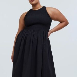 Madewell Smocked Sleeveless Dress 2X